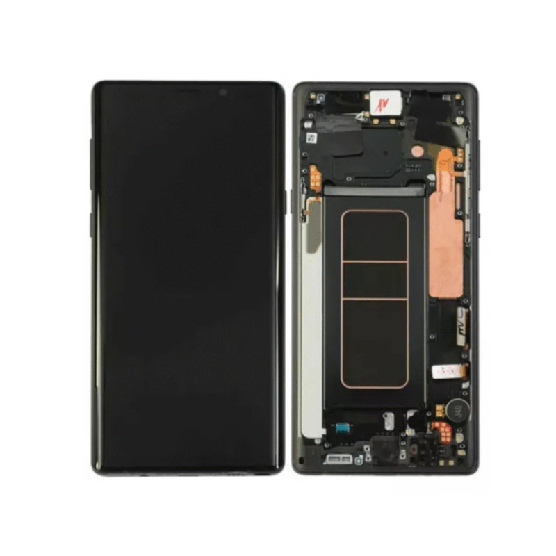 CAMBIO DE PANTALLA SAMSUNG NOTE 9 OLED CON MARCO