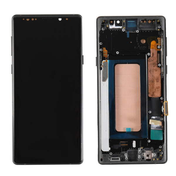 pantalla samsung note 9 oled con marco