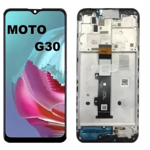 cambio de pantalla motorola g20 /g30 con marco LCD