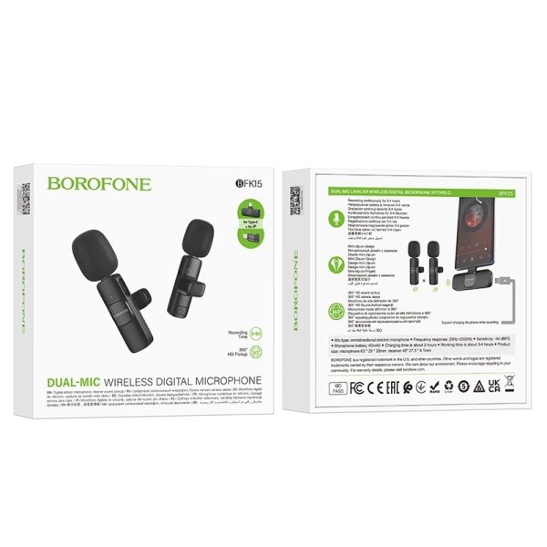 Micrófono digital BOROFONE  BFK15 - Imagen 3