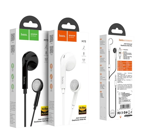 Audífonos Hoco M73 jack 3.5