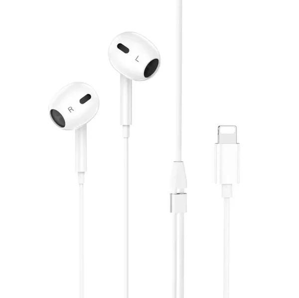 Auriculares con cable y micrófono Hoco Primero para iPhone n.° M111 - Imagen 2