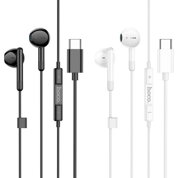 AUDIFONOS CON CABLE TIPO C MANOS LIBRES HOCO M93 - Imagen 2