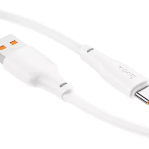 Cable Hoco X93 Force Usb A Tipo C 1m 100w Blanco