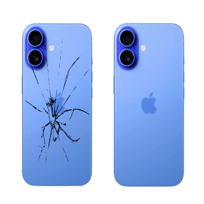 CAMBIO DE TAPA TRASERA IPHONE 16 (INCLUYE INSTALACION)