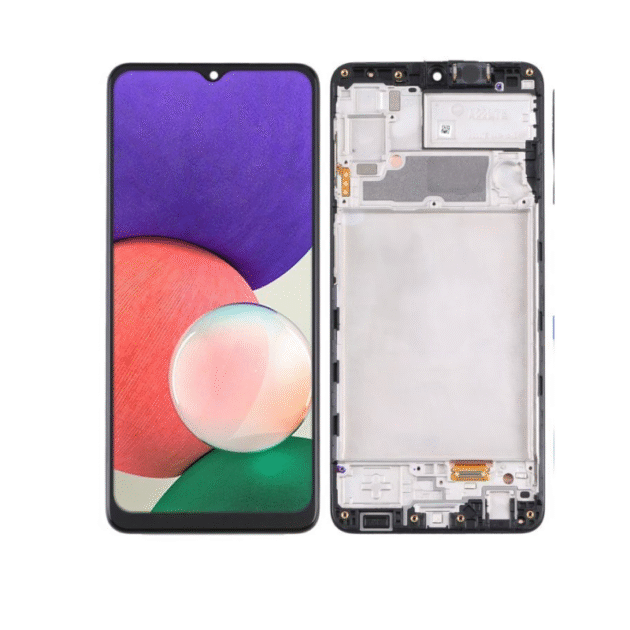 CAMBIO DE PANTALLA SAMSUNG A22 4G CON MARCO ORIGINAL (INCLUYE INSTALACIÓN)
