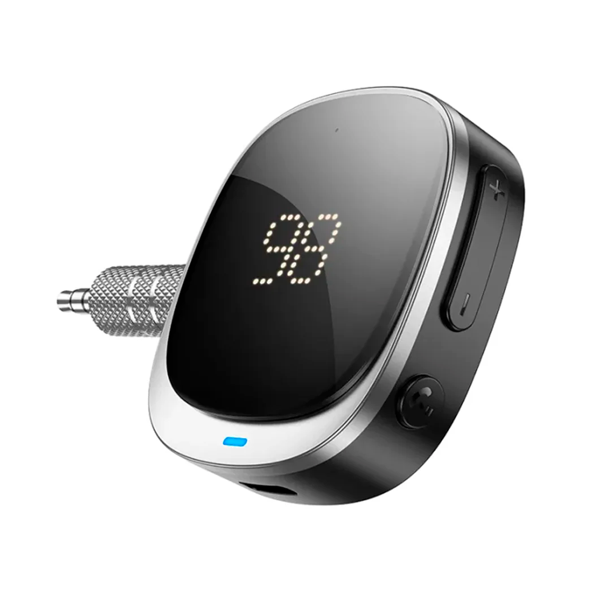 Transmisor Receptor Inalambrico Bluetooth Auto Hoco E80 Negro