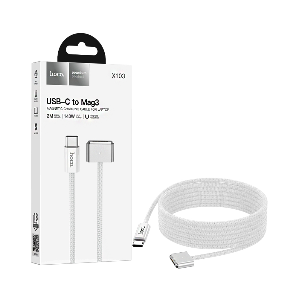 cable macnetico de mac HOCO X103 - Imagen 3