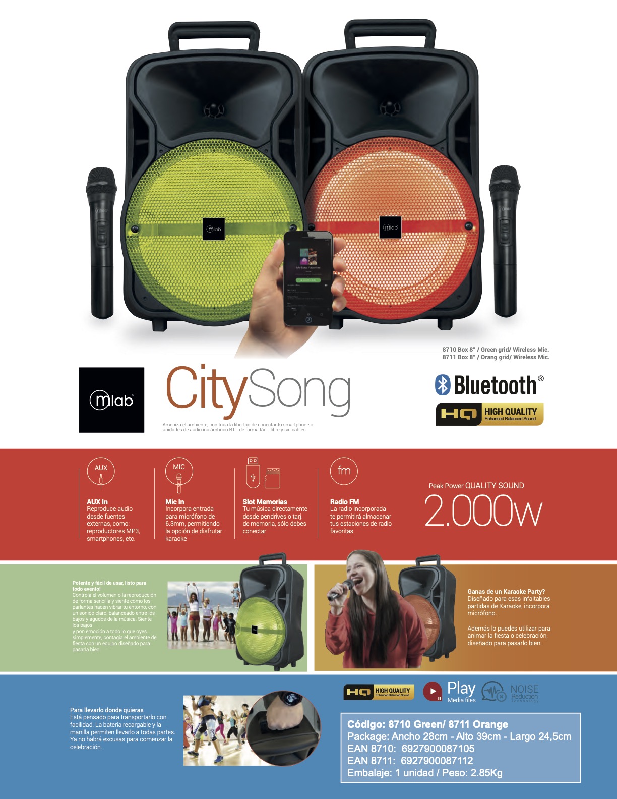 PARLANTE MLAB CITY - Imagen 2