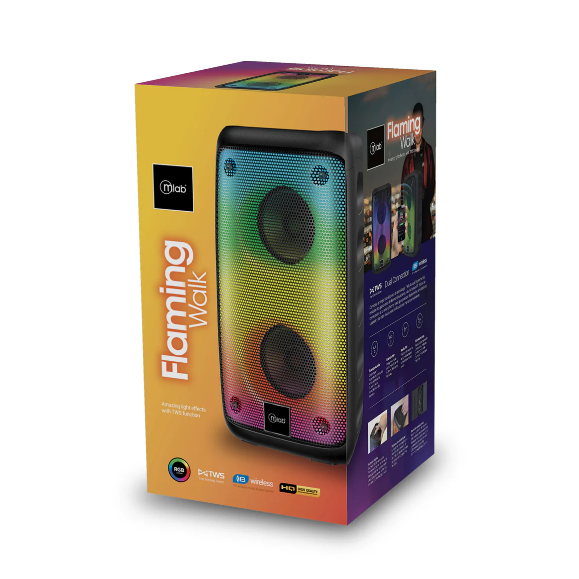 PARLANTE MLAB FLAMING WALK - Imagen 2