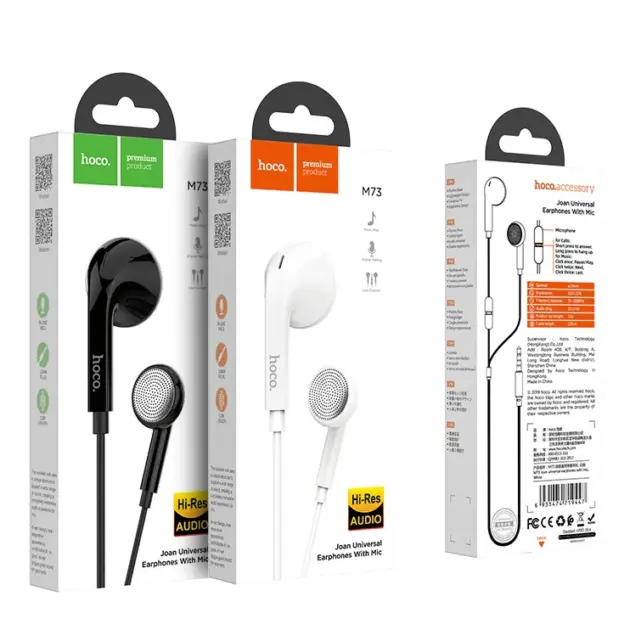 Audífonos Hoco M73 jack 3.5