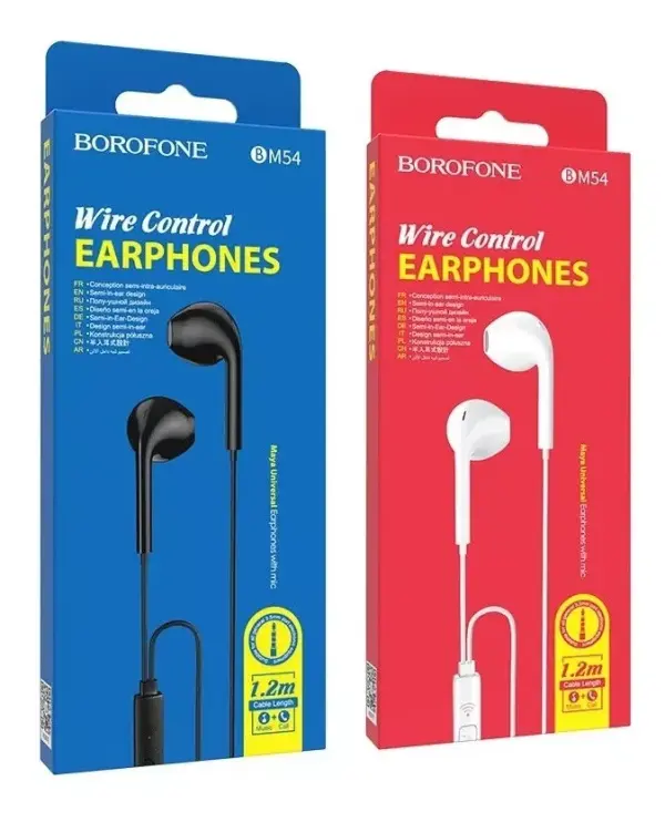 AUDIFONOS BOROFONE BM54 3.5MM 1.2M