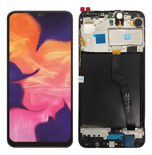 CAMBIO DE PANTALLA SAMSUNG A10 CON MARCO ORIGINAL (INCLUYE INSTALACIÓN)