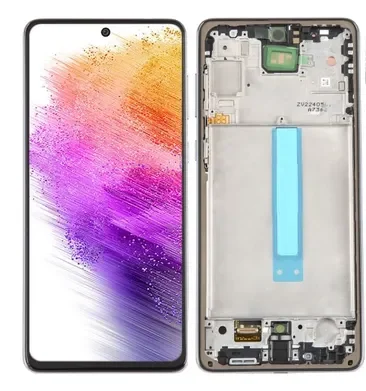 CAMBIO DE PANTALLA SAMSUNG A73 5G CON MARCO ORIGINAL (INCLUYE INSTALACIÓN)