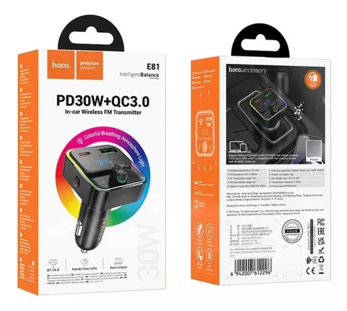 Cargador De Auto Hoco E81 - Imagen 3