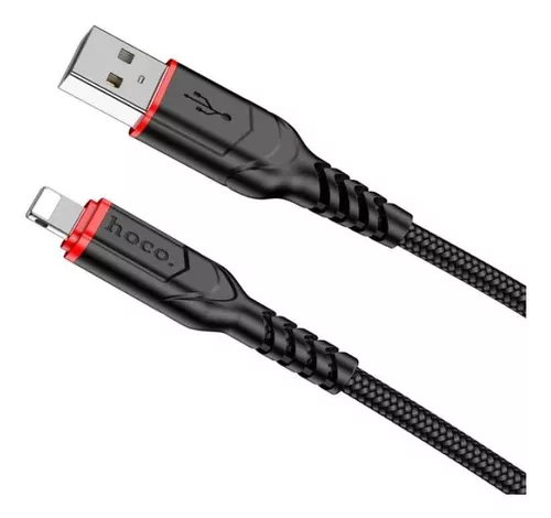 Cable Usb Para Lightning Hoco X59 Negro