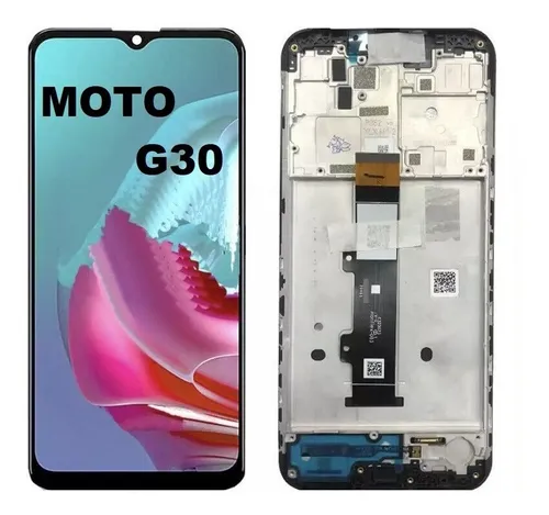 cambio de pantalla motorola g20 /g30 con marco LCD