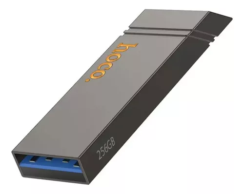Pendrive Dual Tipo C Usb 3.0 Hoco Ud15 256 Gb Metal - Imagen 3