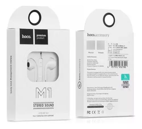 Audifonos Hoco M1 Jack 3.5