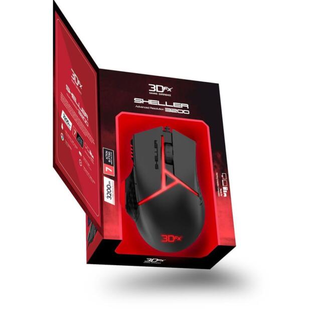 MOUSE 3DFX GAMER SHELLER