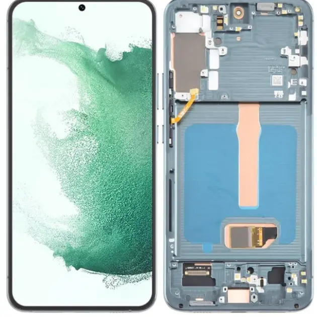 PANTALLA SAMSUNG S22 CON MARCO ORIGINAL (INCLUYE INSTALACIÓN)