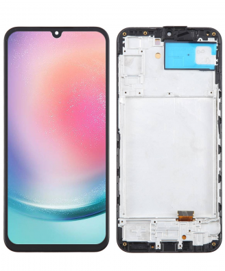 CAMBIO DE PANTALLA SAMSUNG A24 4G CON MARCO ORIGINAL (INCLUYE INSTALACIÓN)