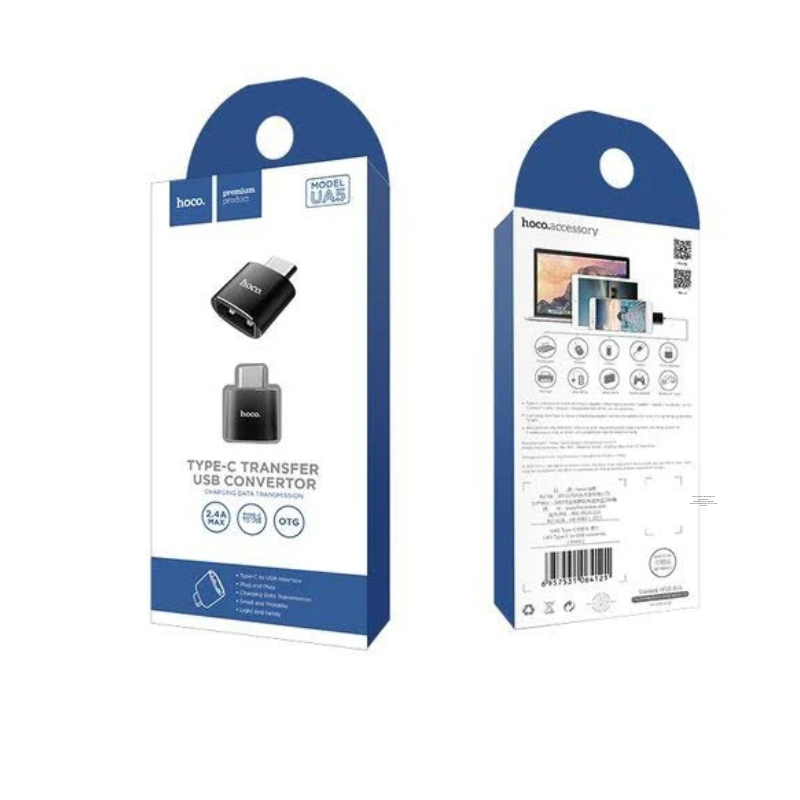 Adaptador Hoco Ua5 Tipo C A USB 3.0a - Imagen 3