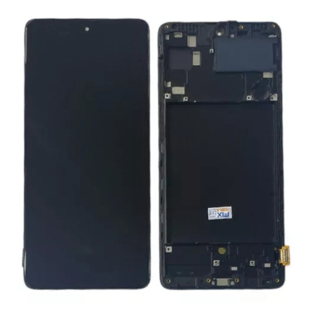 CAMBIO DE PANTALLA SAMSUNG A71 CM OLED BORDE GRUESO