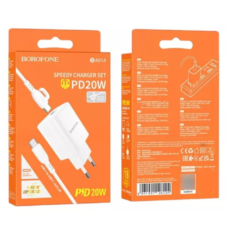 cargador borofone ba81a - Imagen 2