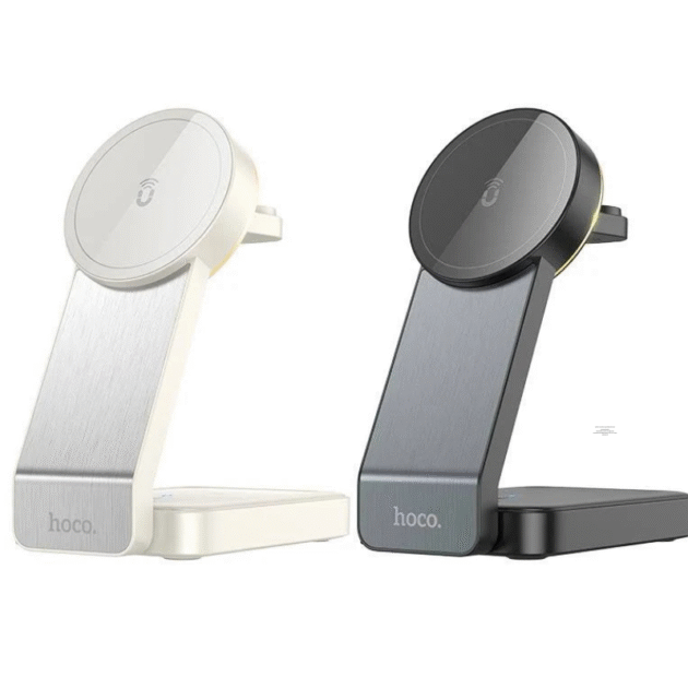 BASE CARGADOR INALÁMBRICO 3 EN 1 HOCO CQ3