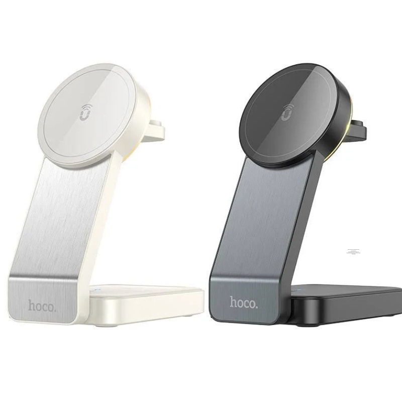 BASE CARGADOR INALÁMBRICO 3 EN 1 HOCO CQ3