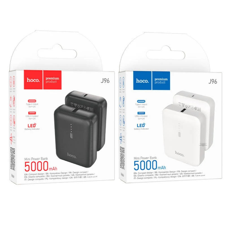 Powerbank Cargador Portatil Hoco J96 Strider 5.000mah - Imagen 4