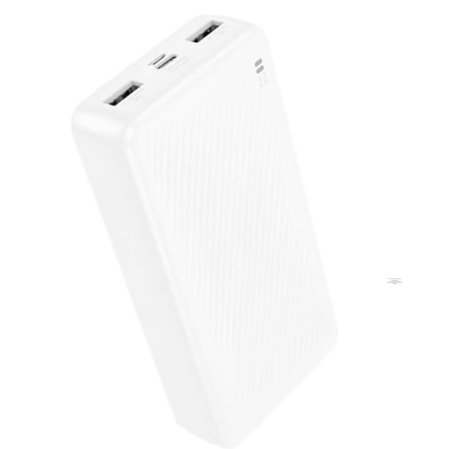 Batería portátil borofone Bj55a 20000 Mah Blanco Powerbank Carga Rapida
