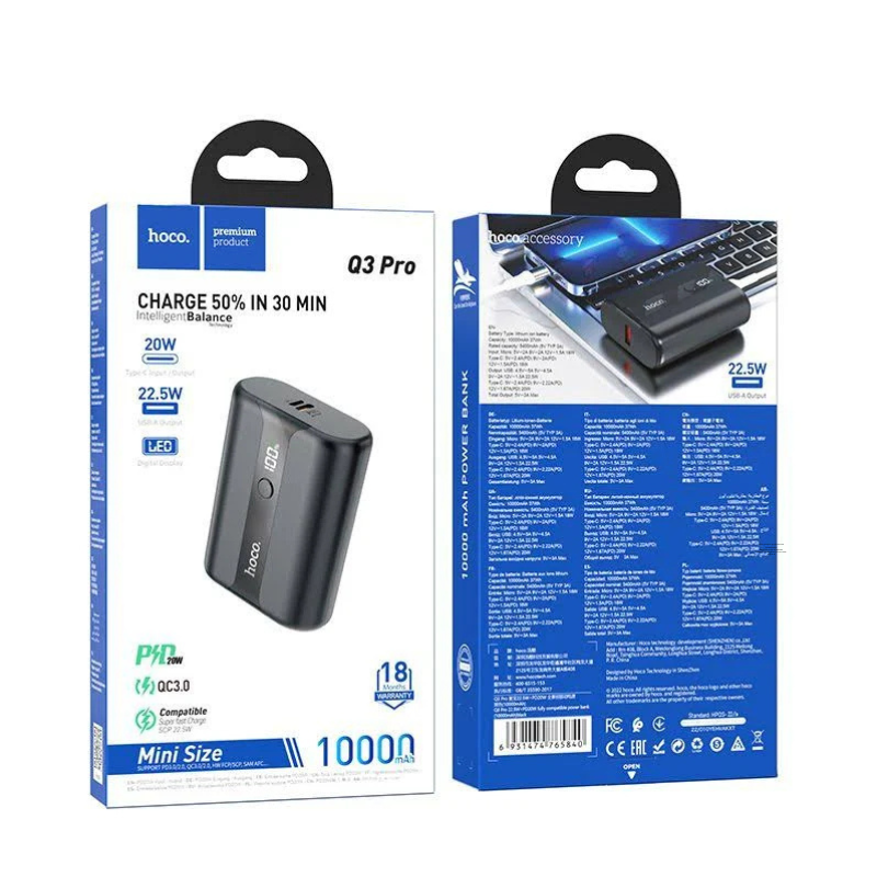 Batería Portátil Power Bank Hoco Q3 PRO 10.000 mAh - Imagen 3