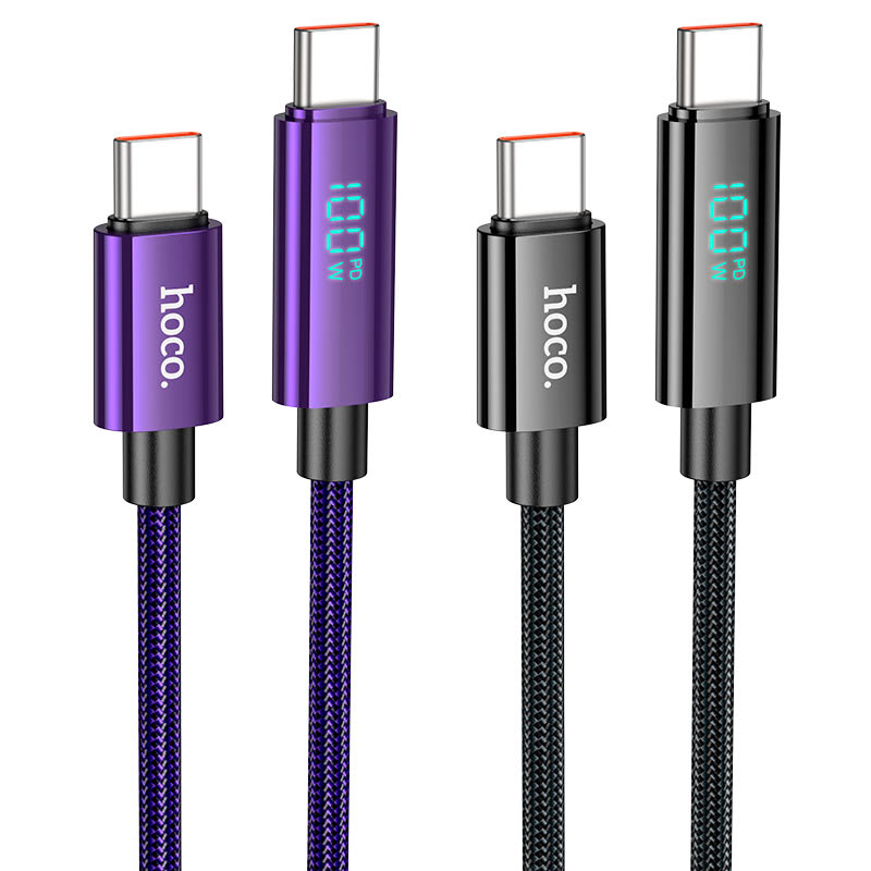 cable de carga rapida 100w tipo c HOCO U125 - Imagen 2