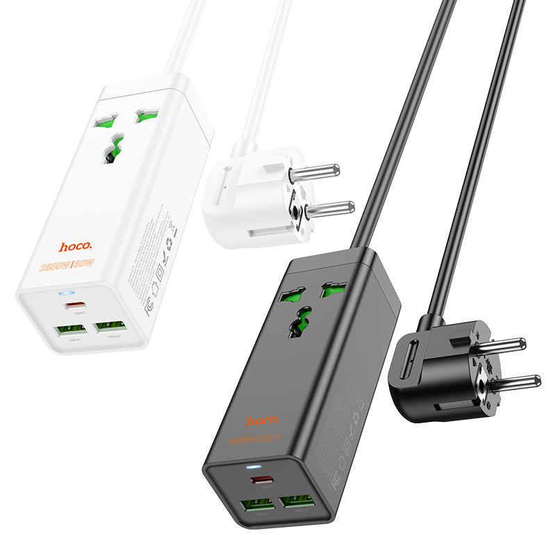 Alargador Multifuncional Hoco Ac9a Pd 30w - Imagen 2