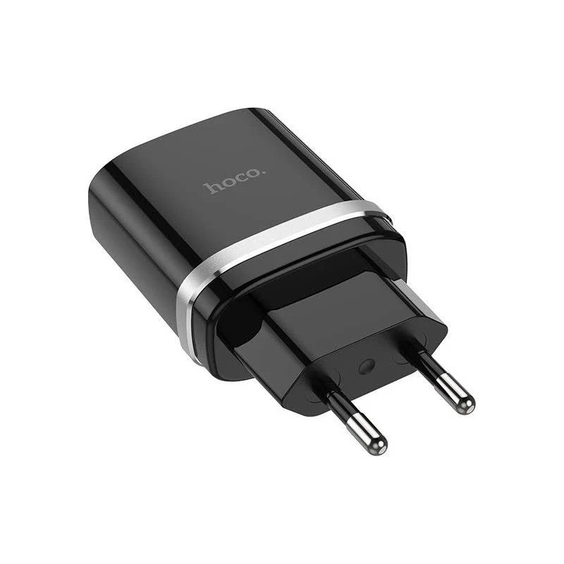 CARGADOR HOCO C12Q SMART Qc3.0 CON CABLE TIPO C