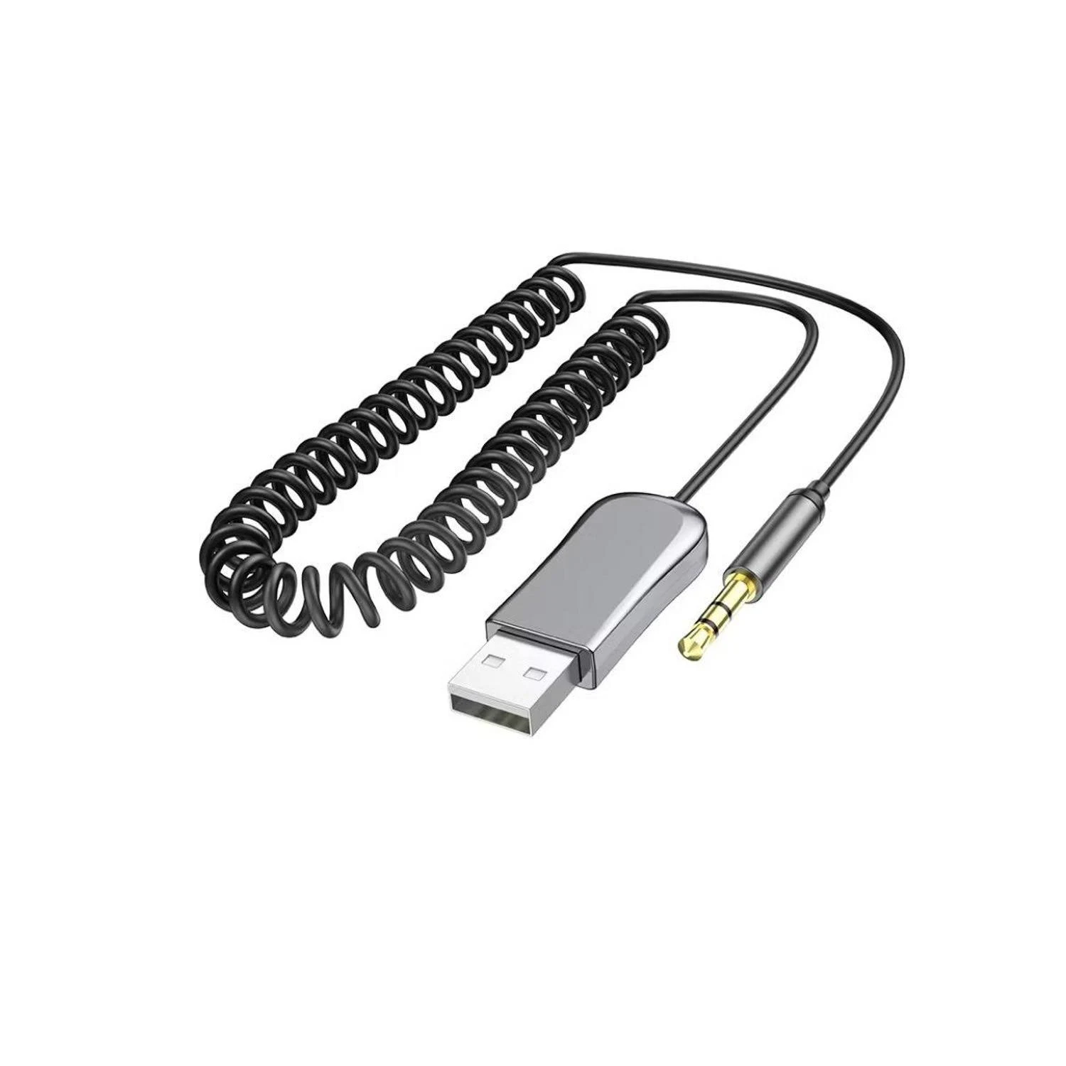 RECEPTOR BLUETOOTH USB A AUXILIAR AUTOMÓVIL BOROFONE BC44 - Imagen 2