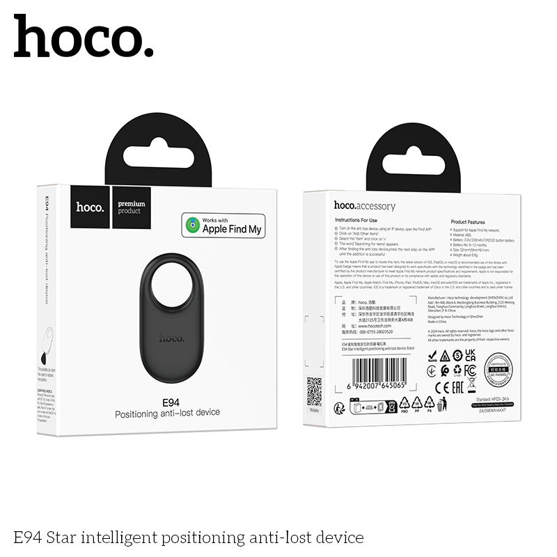 Hoco E94 Star Tag Localizador GPS Para Smart - Imagen 5