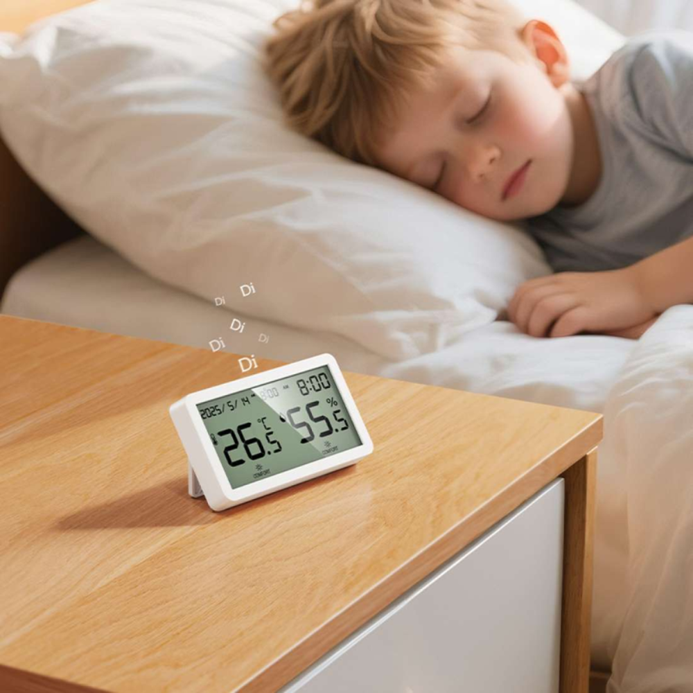 Reloj y monitor de temperatura y humedad Hoco HX42 - Imagen 3