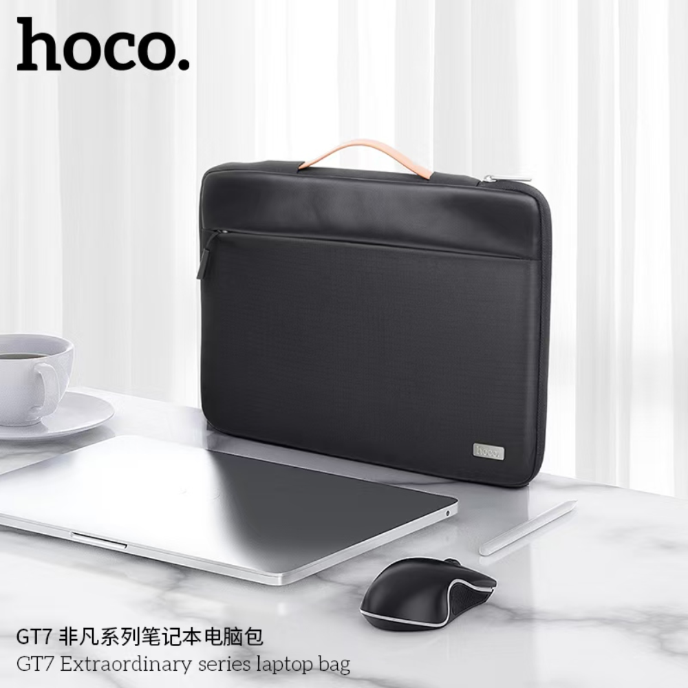 Bolso para Portátil Hoco GT7 con asa – Negro