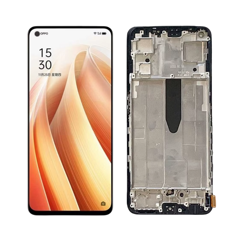 pantalla OPPO RENO 7 4G OLED CON MARCO (instalacion incluida)