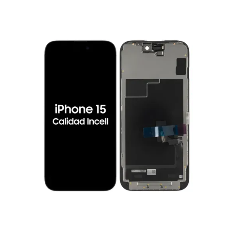 pantalla IPHONE 15 INCELL (instalacion incluida)